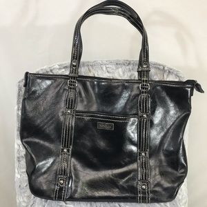 Nine & Co Black Tote